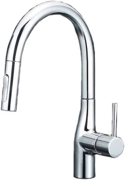 キッチン水栓　寒冷地用　 KVK製（KVK）KM6061ZV11EC　シングルレバー式シャワー付混合栓　吐水口回転規制110°・80°