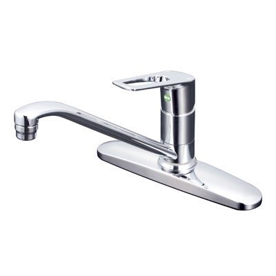 KVK KM5091TTU キッチン水栓 新品 シングル混合栓：KM5091｜キッチン用水栓：台付2穴シングル
