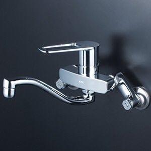 キッチン水栓 寒冷地用 KVK製（KVK）MSK110KWRUT シングルレバー式混合