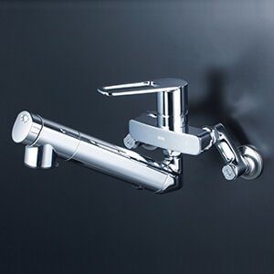 浄水器　一般地用　 KVK製（KVK）MSK110KEJST2　浄水器内蔵用シングル混合栓