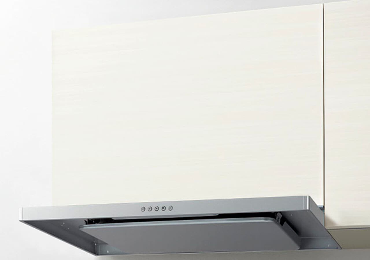 レンジフード　富士工業製（LIXIL）　ASR-934W(R/L)　間口90cm  ホワイト  壁付用(I型・L型・センターキッチンL型)ASRタイプ(奥行65・60cm共用)　上幕板付き