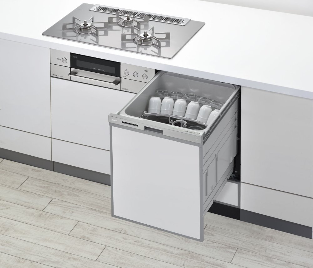 食器洗い乾燥機 リンナイ製（Rinnai）RSW-SD401LPEA おかってカゴ
