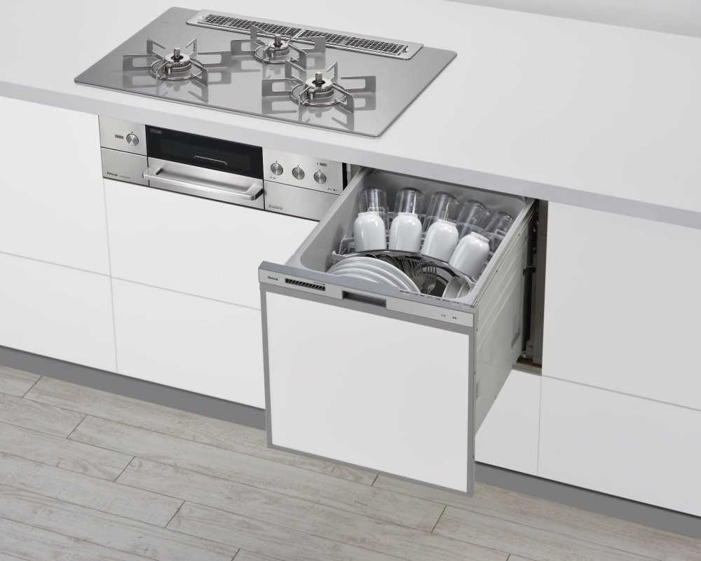 食器洗い乾燥機 リンナイ製（Rinnai）RSW-C402CA-SV 浅型タイプ 