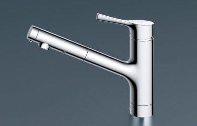 キッチン水栓　寒冷地用　TOTO製(Housetec)　TKS05305ZAV2　シングルレバーシャワー水栓(ホース付)