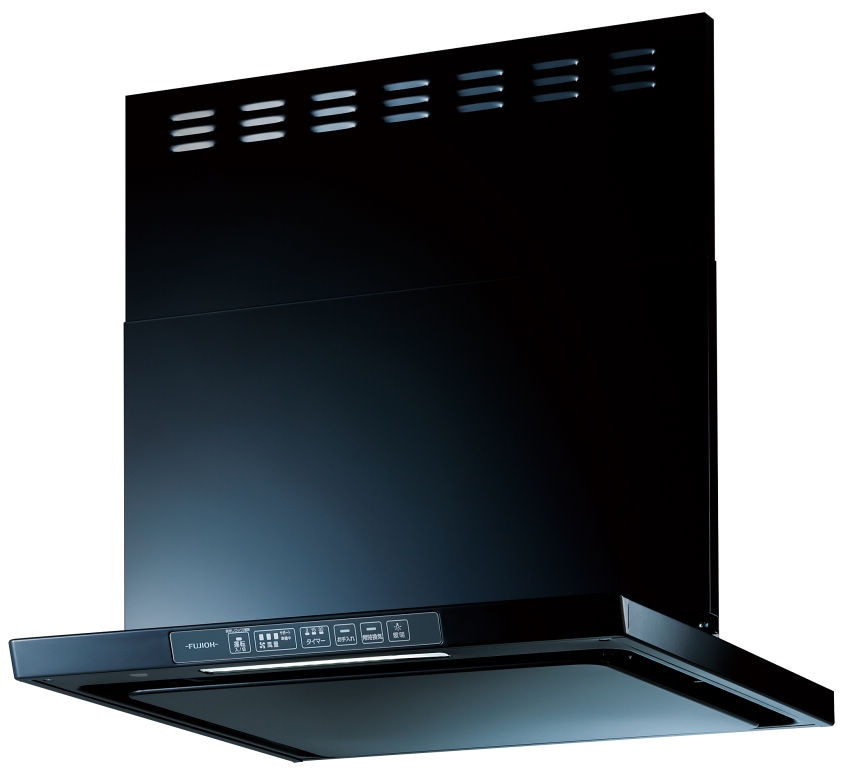 レンジフード  富士工業製（Rinnai）TLR-3S-AP602BK　間口60cm　ブラック　TLRシリーズ　クリーンフード　上幕板付き
