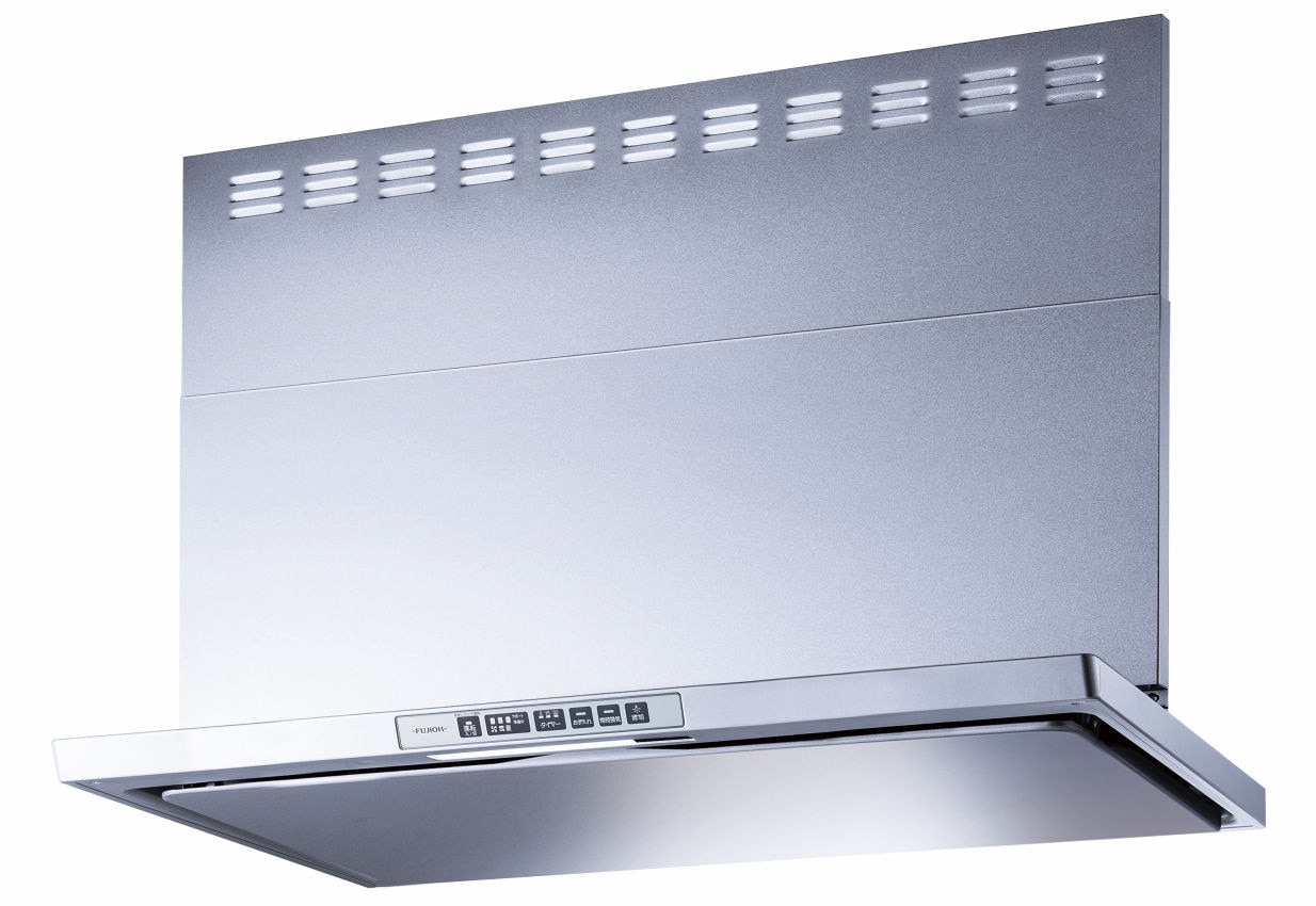 レンジフード 富士工業製(Rinnai)LGR-3R-AP902SV 間口90cm シルバーメタリック LGRシリーズ クリーンフード 上幕板付き