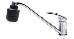 浄水器 一般地用 トクラス製(TOCLAS)AWJDC9CSLSK ブラック 蛇口直結型浄水器+水栓金具