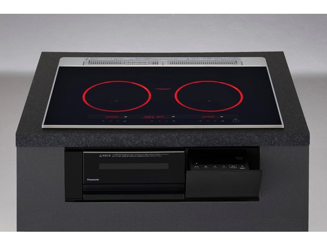 IHクッキングヒーター  パナソニック製(Panasonic)　KZ-C36K　ジェットブラック　Cシリーズ　3口IH鉄・ステンレス対応 幅60cmタイプ