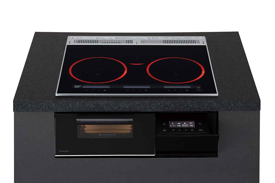 IHクッキングヒーター パナソニック製（Panasonic）KZ-A1V6K 3口IH 幅