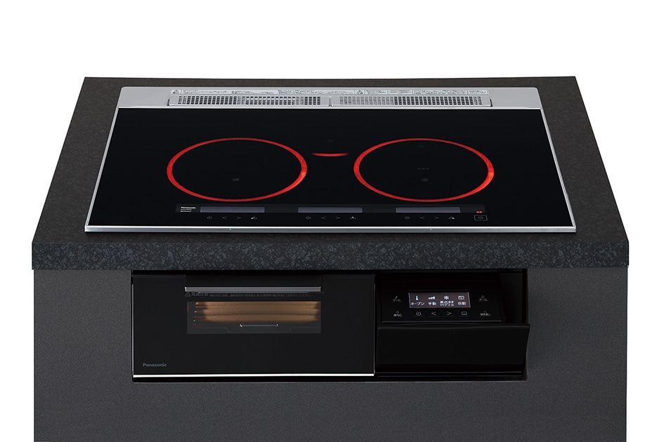 IHクッキングヒーター パナソニック製（Panasonic）KZ-A1M7K 3口IH 幅