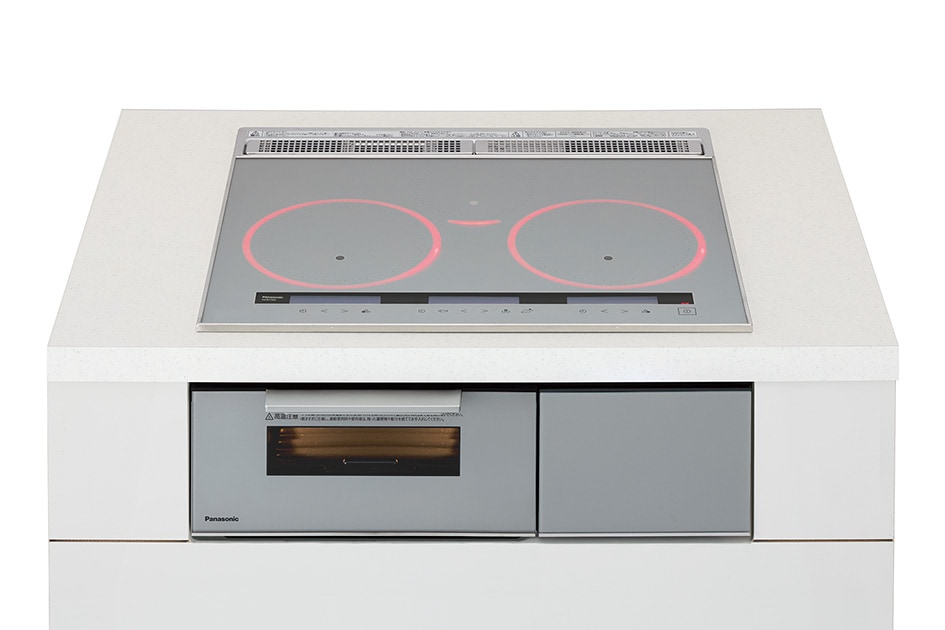 IHクッキングヒーター パナソニック製（Panasonic）KZ-B1T6S　3口IH　幅60㎝　シルバー