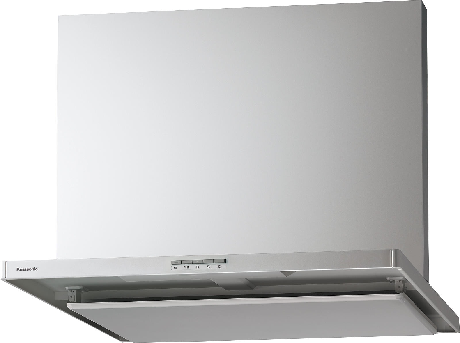 レンジフード　Panasonic　JUAS43CHZ2M(R/L)　シルバー　間口75cm　スマートフードII　壁付けタイプ　上幕板付き