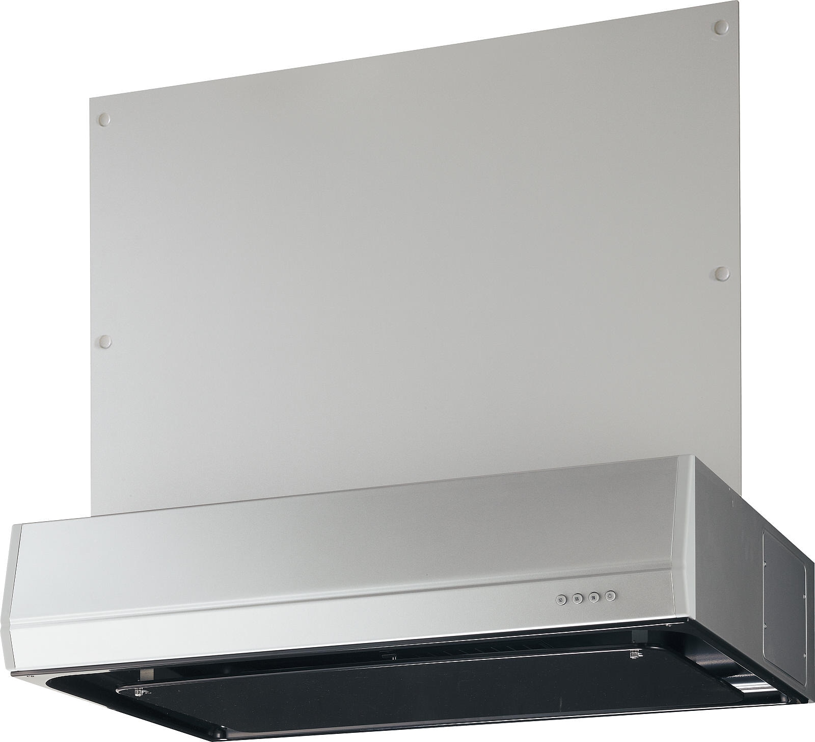 レンジフード  富士工業製（Panasonic）JUABFRS3K75(R/L)S　間口75cm　シルバー　平型フード（直排気用）　上幕板付き