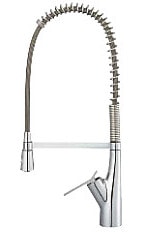 キッチン水栓　寒冷地用　SANEI製（WOODONE）UDFS004-HW-C　クロム　ハンドシャワー水栓　「SUTTO（スット）」