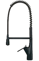 キッチン水栓　寒冷地用　SANEI製（WOODONE）UDFS004-HW-K　マットブラック　ハンドシャワー水栓　「SUTTO（スット）」