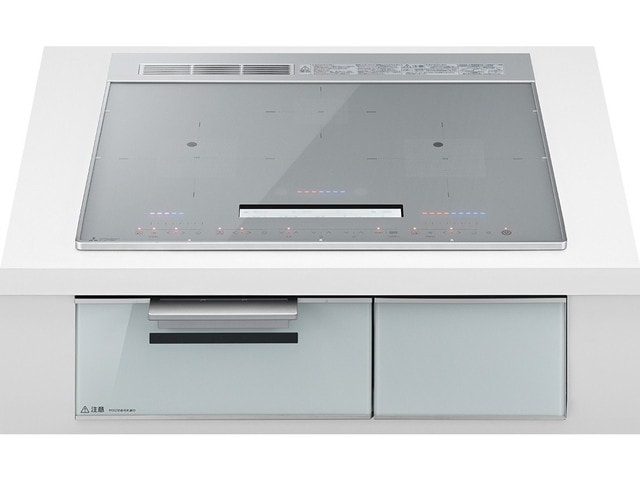 IHクッキングヒーター 三菱電機製(MITSUBISHI)CS-A86-S 3口IH 間口60cm シルバー