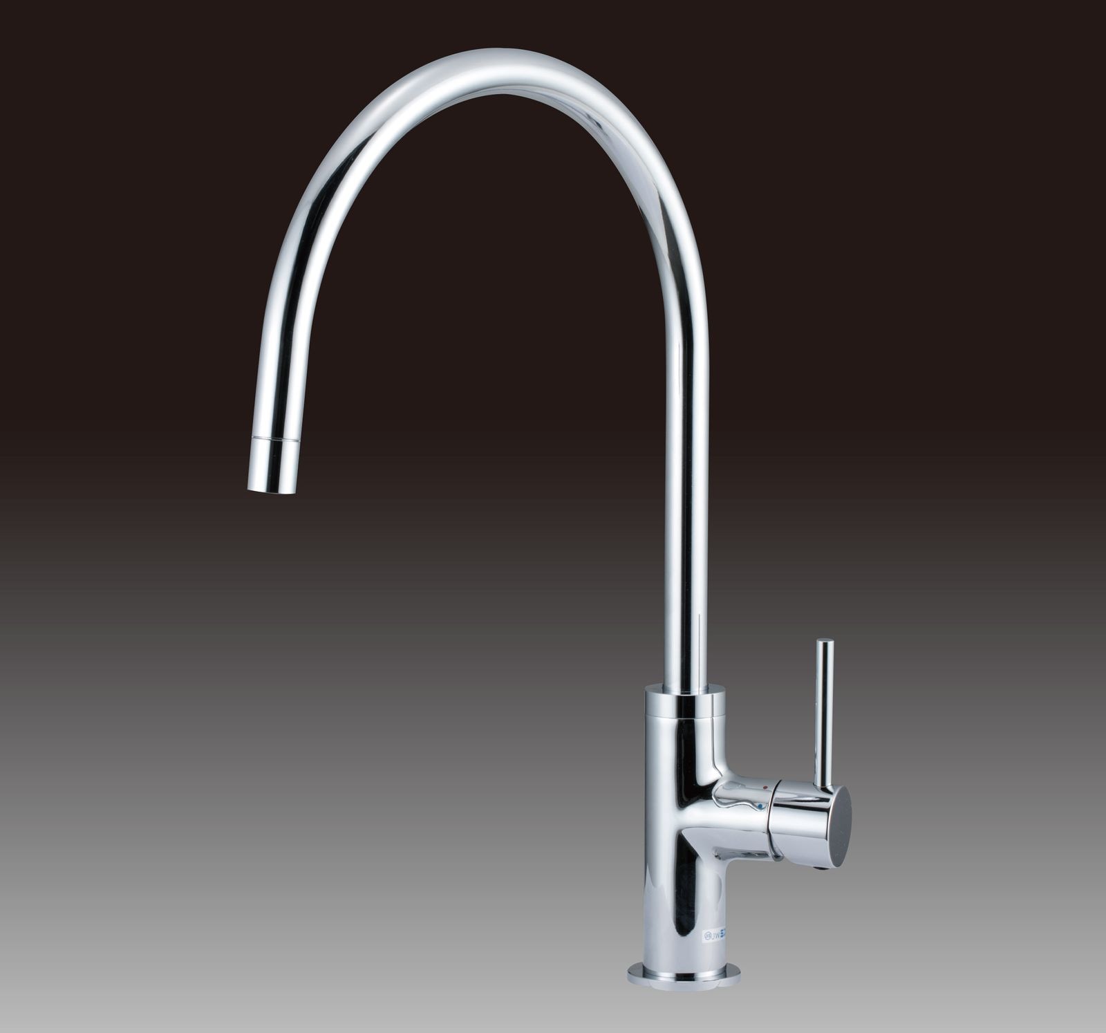 キッチン水栓 一般地用 ミズタニバルブ MKZ548MME 台付シングルレバー混合栓 イリゼアーチシリーズ