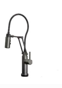 キッチン水栓　デルタ社製(BRIZO)　64221LF-SLLHP-HLK175-SL　オーディンアーティキュラティングタッチ式 シャワー水栓 　リュクススティール