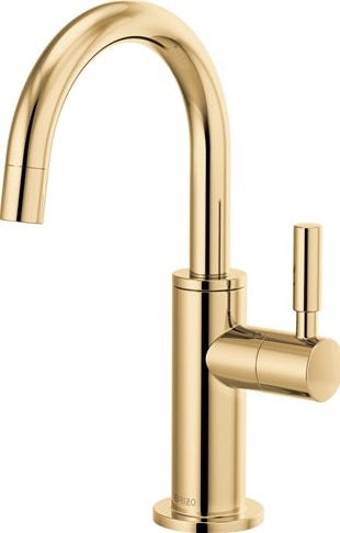 浄水器　デルタ社製(BRIZO)　61320LF-C-PG　ブリゾ 浄水器水栓/単水栓　ポリッシュドゴールド