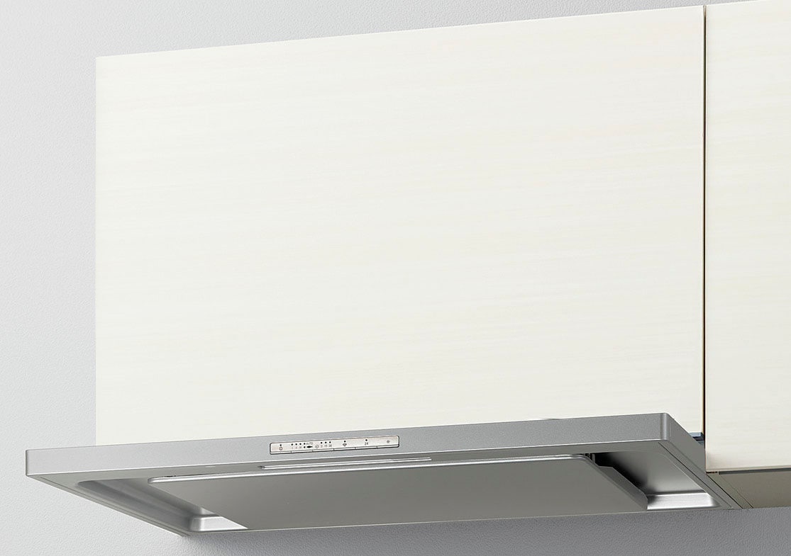 レンジフード　富士工業製（LIXIL）　CLS-743W(R/L)　間口75cm　ホワイト　壁付用(I型・L型)よごれんフード　CLSタイプ　Life Assist2対応　上幕板付き