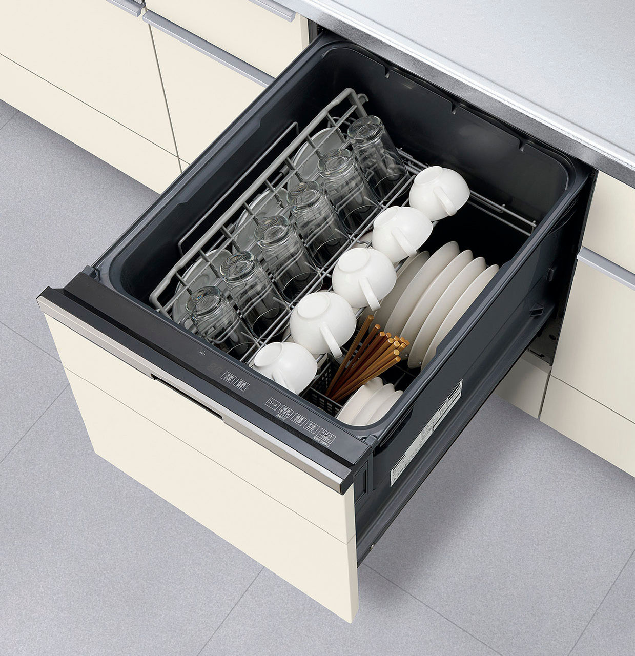 食器洗い乾燥機 パナソニック製（LIXIL） NP-45BE1WJG 深型タイプ 扉材