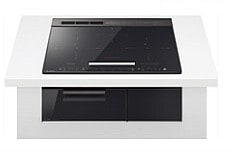 IHクッキングヒーター　タカラスタンダード　CS-A86-BT　CROSS+TOP　3口IHヒーター　幅60cm　ブラック