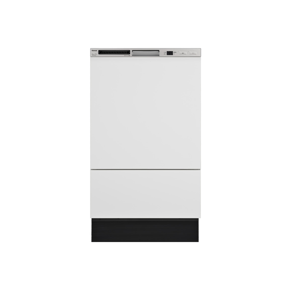 食器洗い乾燥機  リンナイ製（Rinnai）RSW-F403UCWM-SV　ホワイト　フロントオープンタイプ　【扉材付属】