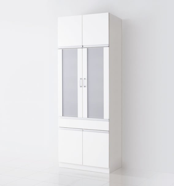 キッチン収納　クリナップ　カップボード　ハイタイプ　グランドシリーズ　間口90cm