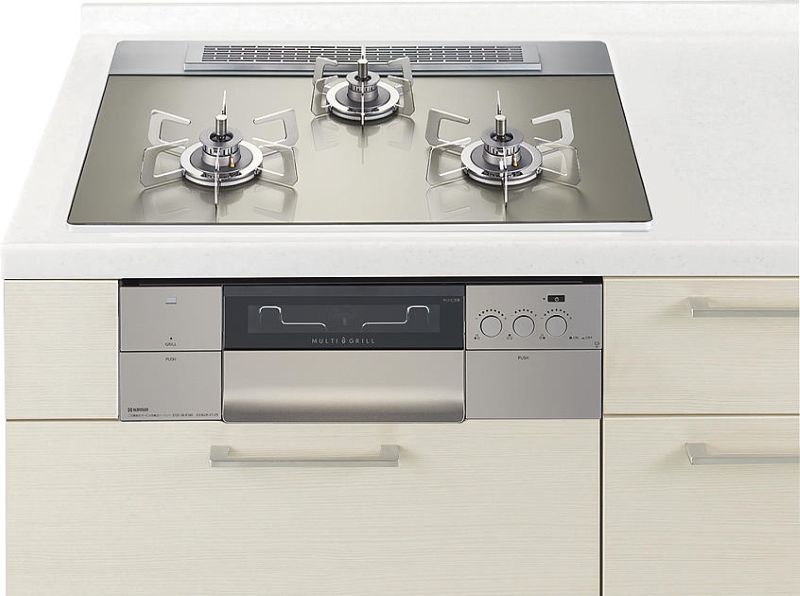 ガスコンロ ハーマン製（Panasonic）JUASDS26WS 間口60cm クレール