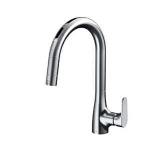 浄水器　TOTO製（TOTO） TKG209B0J　グースネック水栓 RFシリーズ　タッチレス浄水器兼用混合水栓　ハンドシャワー　乾電池タイプ