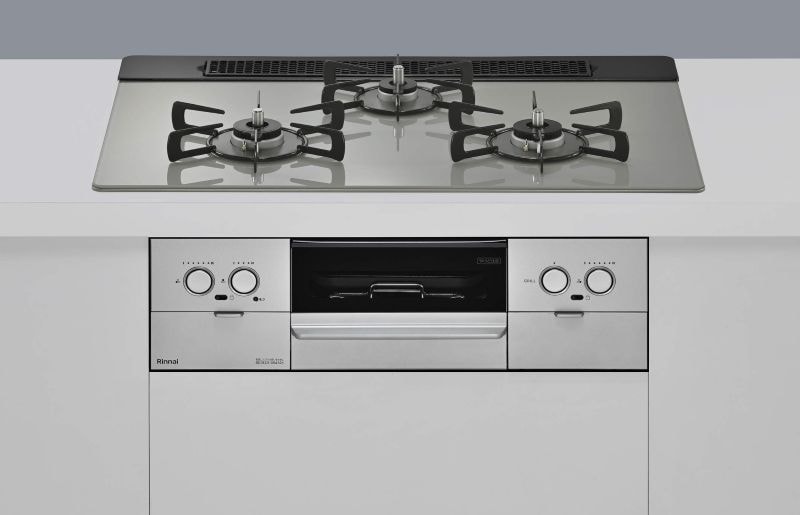 ガスコンロ リンナイ製（Rinnai）RS71W45T2DGVW Superia ガラストップ