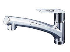 キッチン水栓 一般地用 KVK製(TOCLAS)5KM5021TECLA ハンドシャワー水栓 クロム