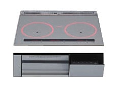 IHクッキングヒーター　パナソニック製（TOCLAS）5CHTRS6C　シルバー　間口60cm　Cシリーズ　3口IH