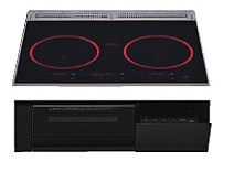 IHクッキングヒーター　パナソニック製（TOCLAS）5CHTRK6C　ジェットブラック　間口60cm　Cシリーズ　3口IH