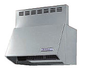 レンジフード　富士工業製（TOCLAS）5BDR3HL9017S　シルバー　間口90cm　高さ70cm　シロッコファン　上幕板付き