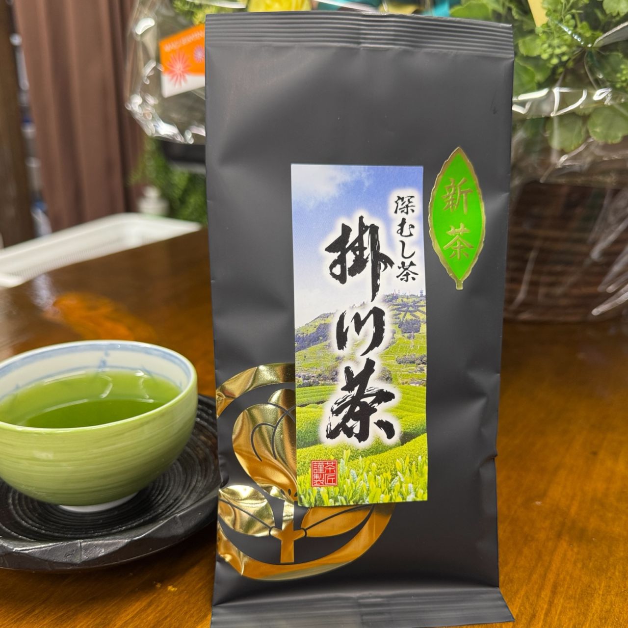深蒸し茶　掛川茶100ｇ