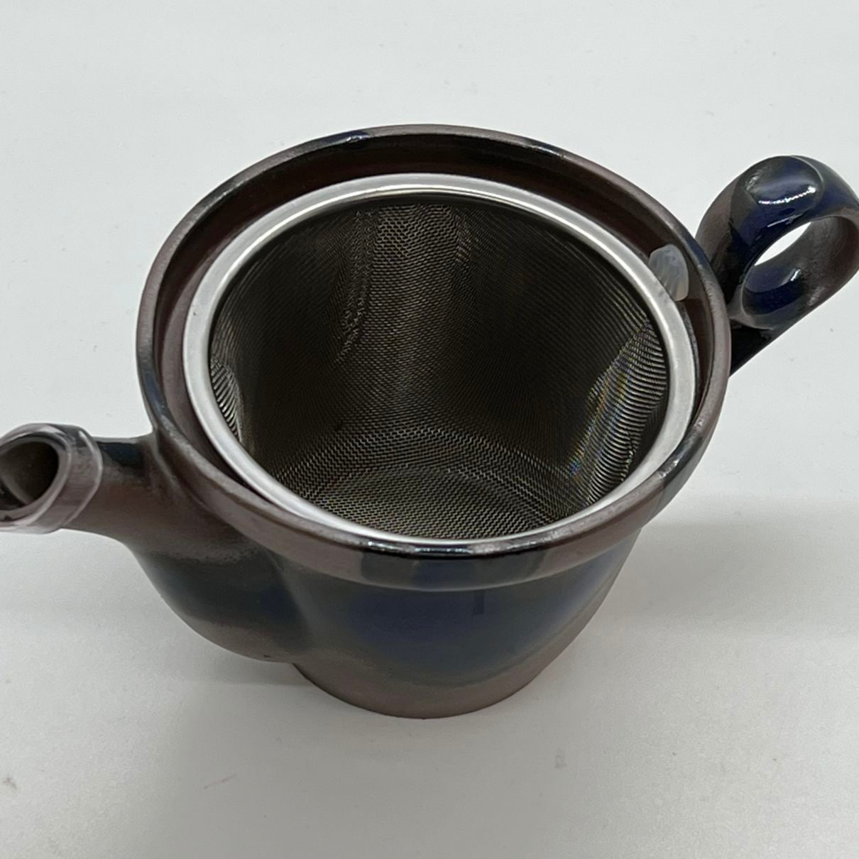 フタの落ちない ファジー急須