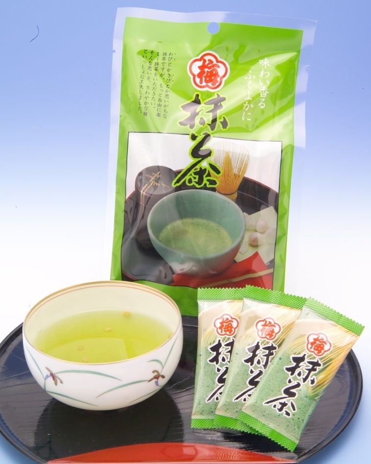 マン・ネン 粉末 梅抹茶 抹茶入り梅茶 20g（2g×10p）
