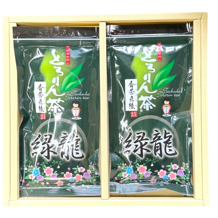 とろりん茶緑龍詰合せギフト≪100g2本入/100g3本≫4,163円~6,107円