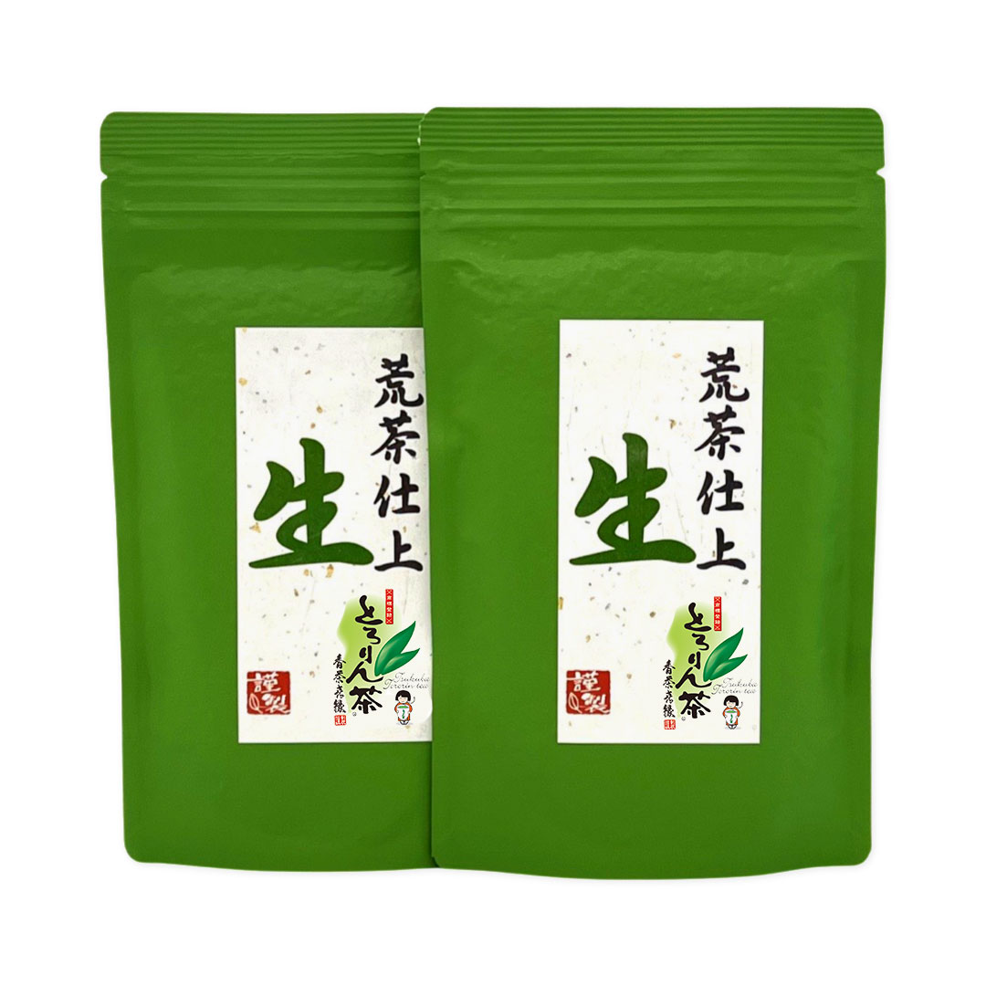 仕上げたて荒茶 生400g(200g×2本)