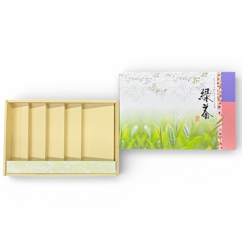 茶100ｇ×5本用カートン箱