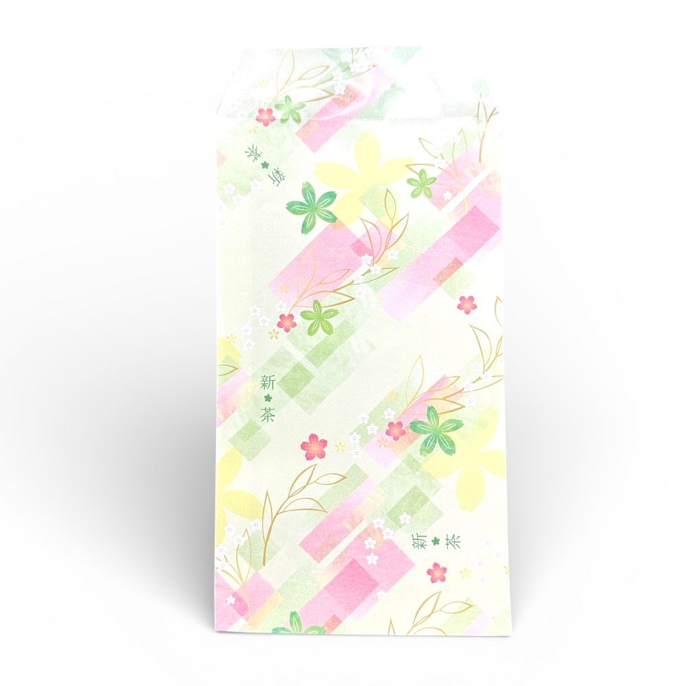 【新茶用】ギフト封筒袋グリーン系