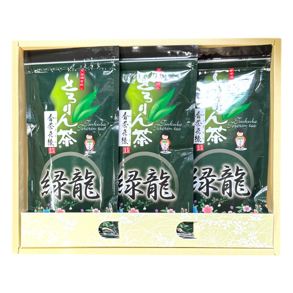とろりん茶緑龍詰合せギフト≪100g2本入/100g3本≫4,163円~6,107円