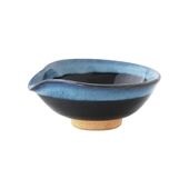 茶器コレクション 片口抹茶碗（小） 青