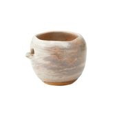 酒器コレクション 粉引刷毛目 小丸酒器