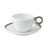 C&Sコレクション MARU コーヒー碗受皿 プラチナ
