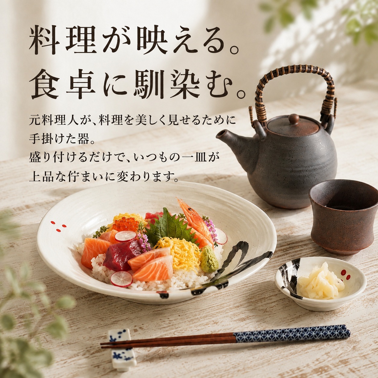 TENGU 長角皿(大) 黒 画像2