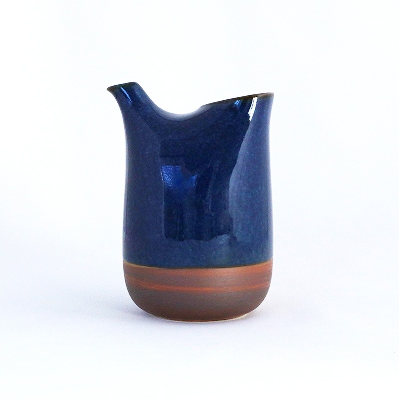 酒器コレクション さび巻き徳利 大 青 画像1