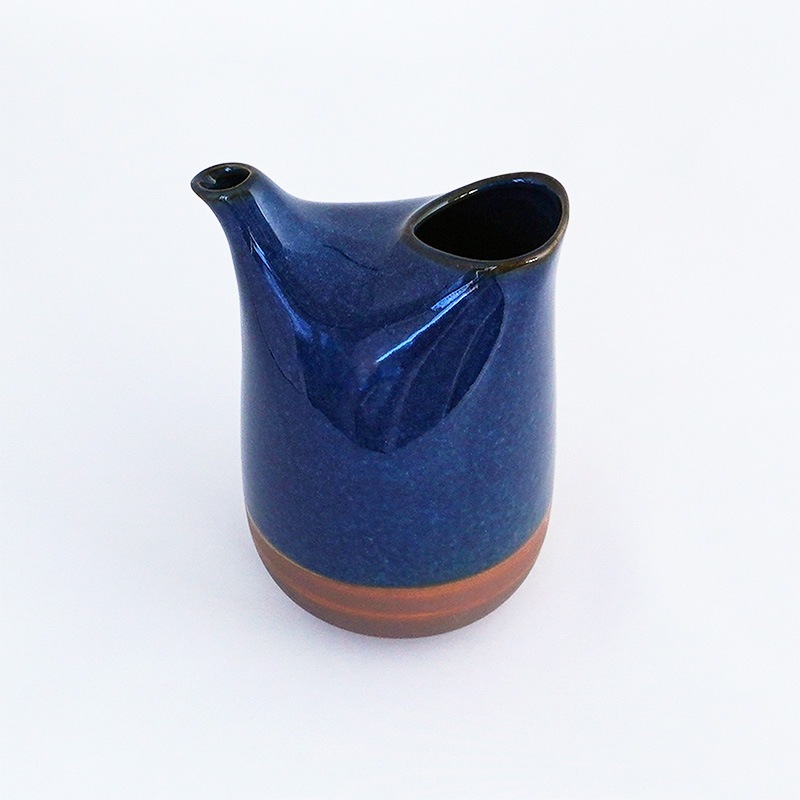 酒器コレクション さび巻き徳利 大 青 画像2