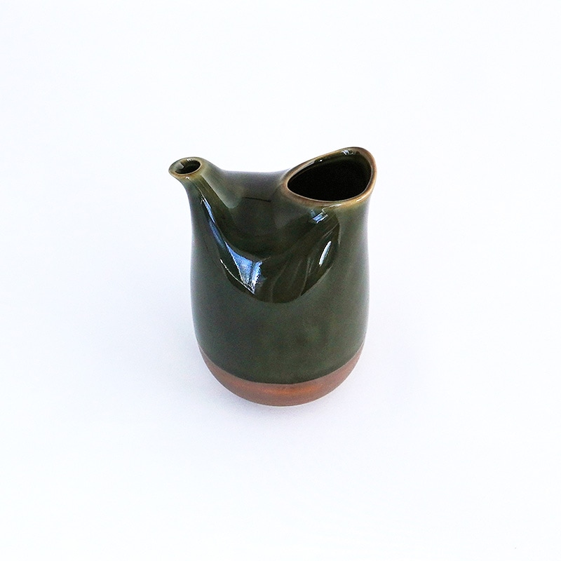 酒器コレクション さび巻き徳利 小 織部 画像2